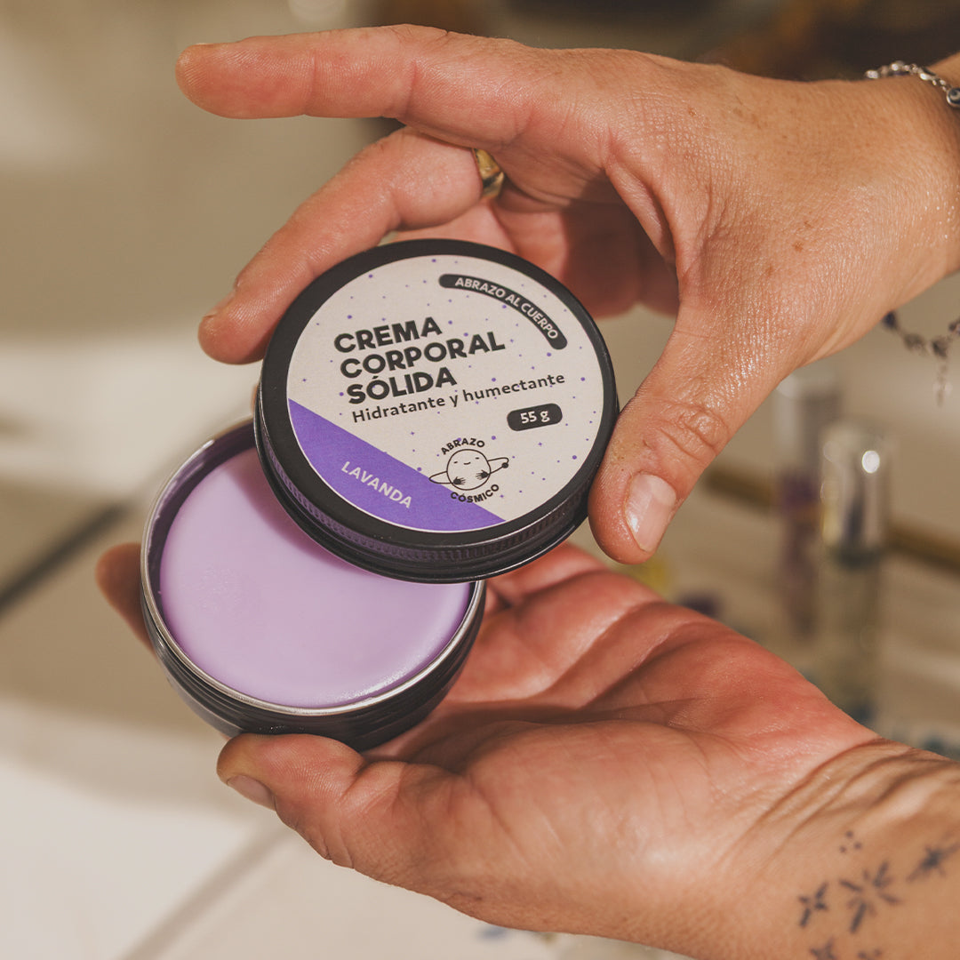 CREMA corporal sólida 55g. - LAVANDA