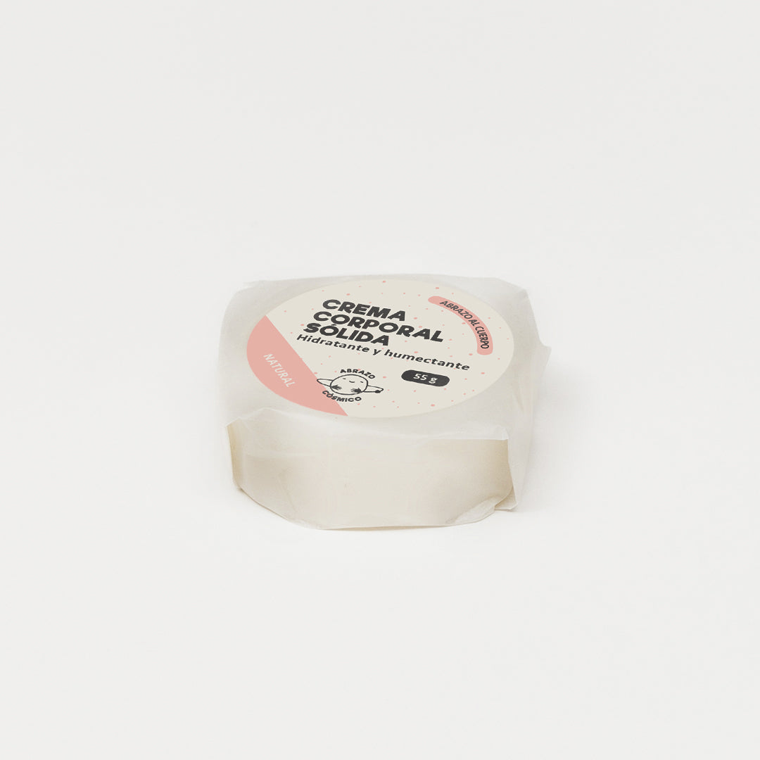 REPUESTO - CREMA corporal sólida 55g. - NATURAL, sin aroma
