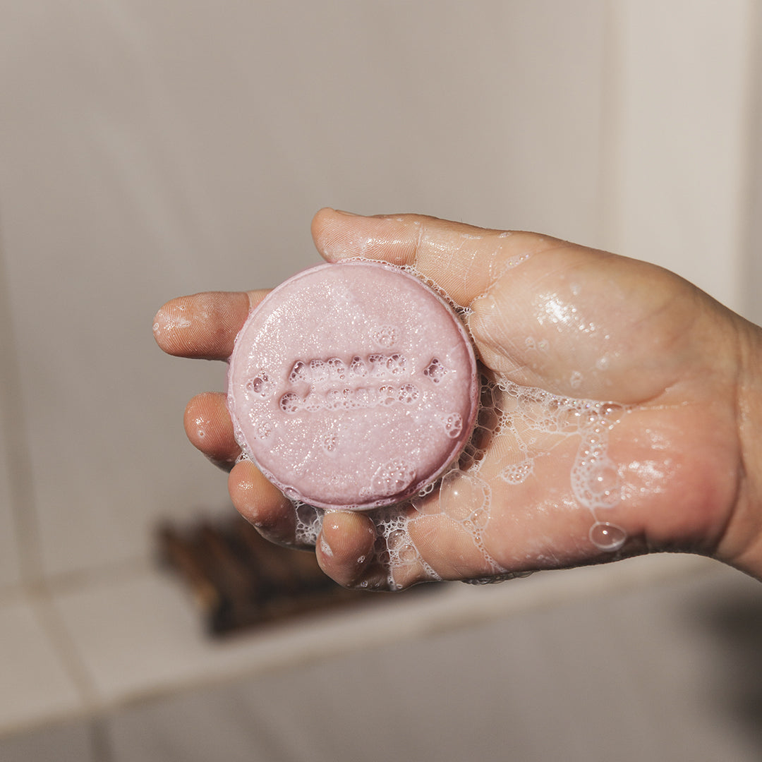 SHAMPOO sólido 75g. - GERANIO