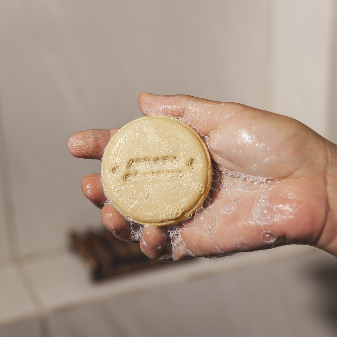 SHAMPOO sólido 75g. - MANZANILLA