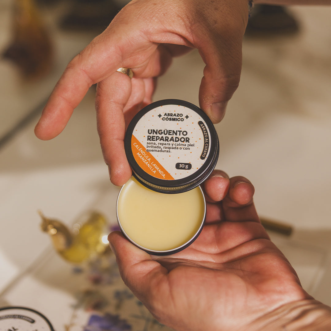 UNGÜENTO REPARADOR 30g - para raspadas, quemaduras o piel irritada.