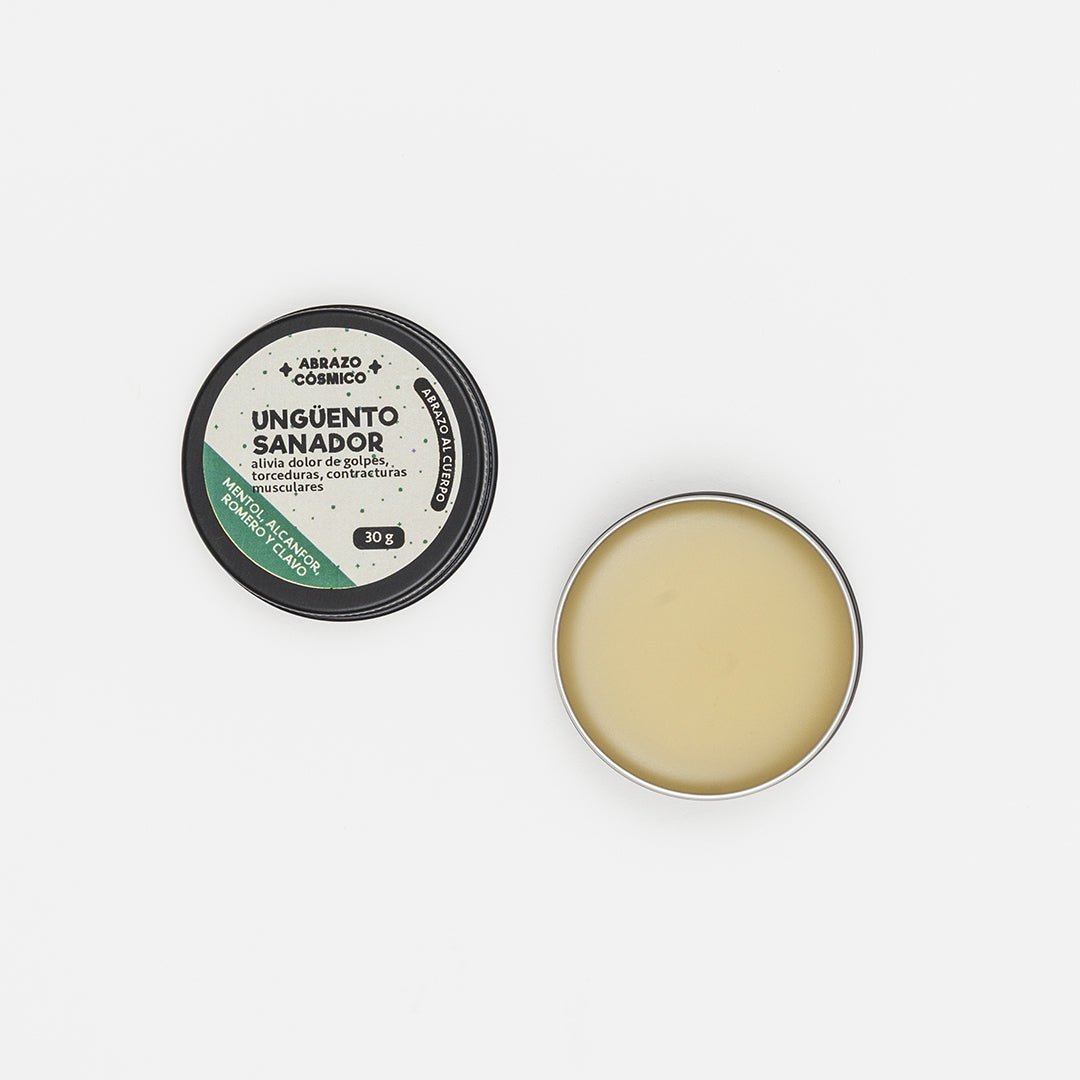 BOTIQUÍN CÓSMICO - 4 Ungüentos: Sanador, Reparador, PMS y Vaporub