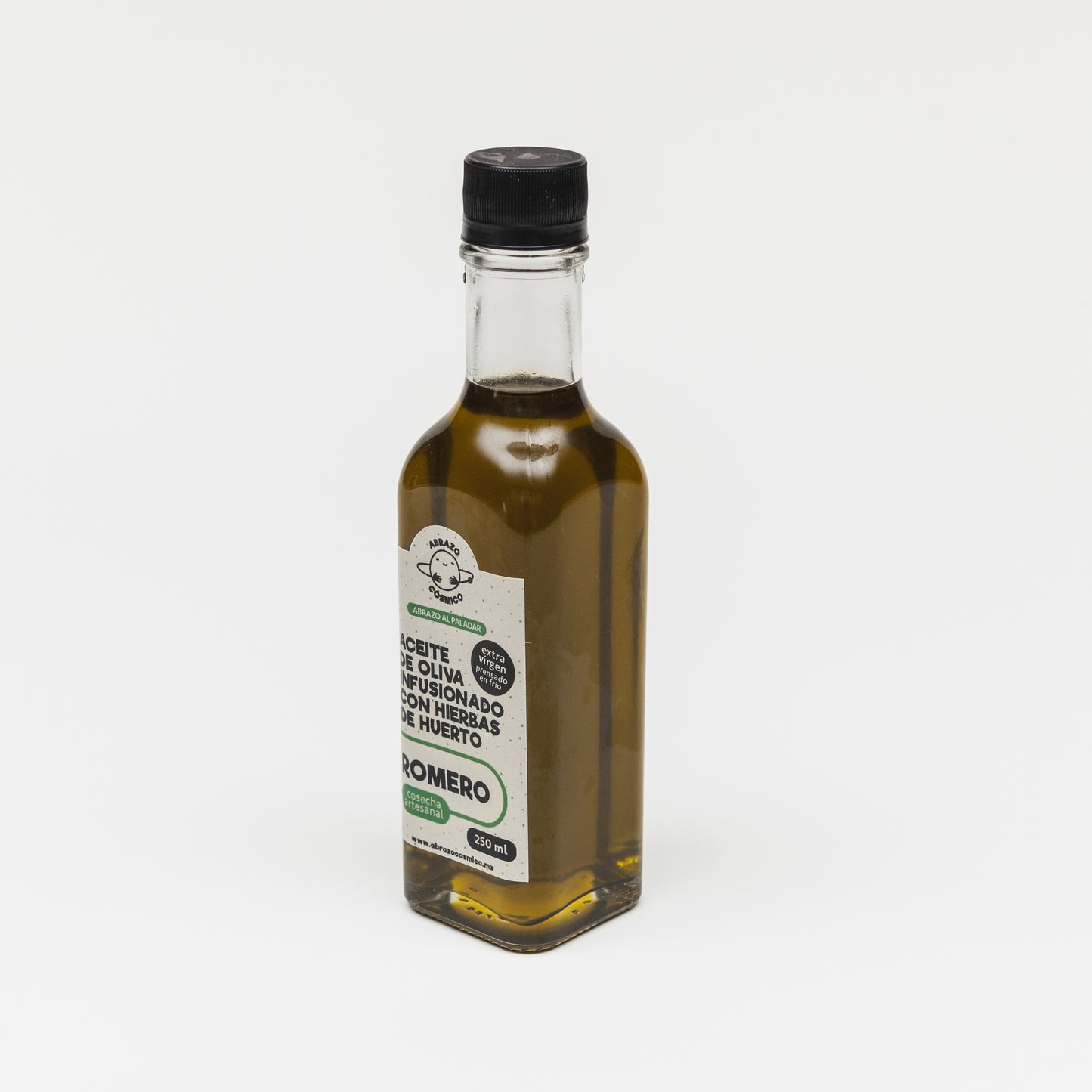 Aceite de Oliva extra virgen infusionado con ROMERO del huerto