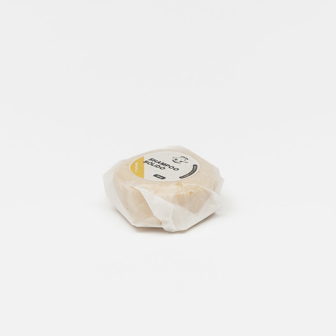 SHAMPOO sólido 30g. - MANZANILLA