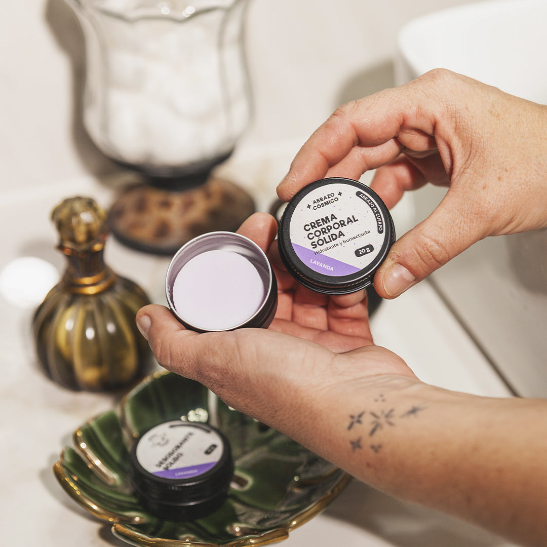 CREMA corporal sólida 20g. - LAVANDA