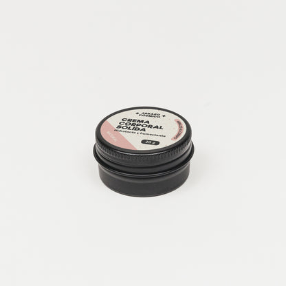 CREMA corporal sólida 20g. - NATURAL, sin aroma