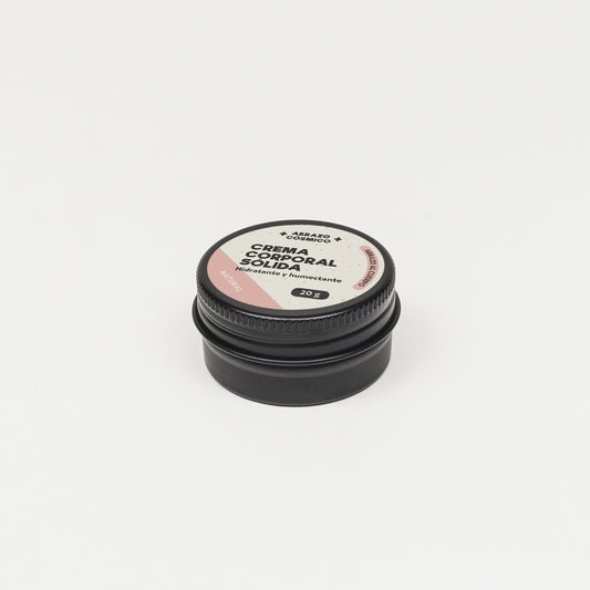CREMA corporal sólida 20g. - NATURAL, sin aroma