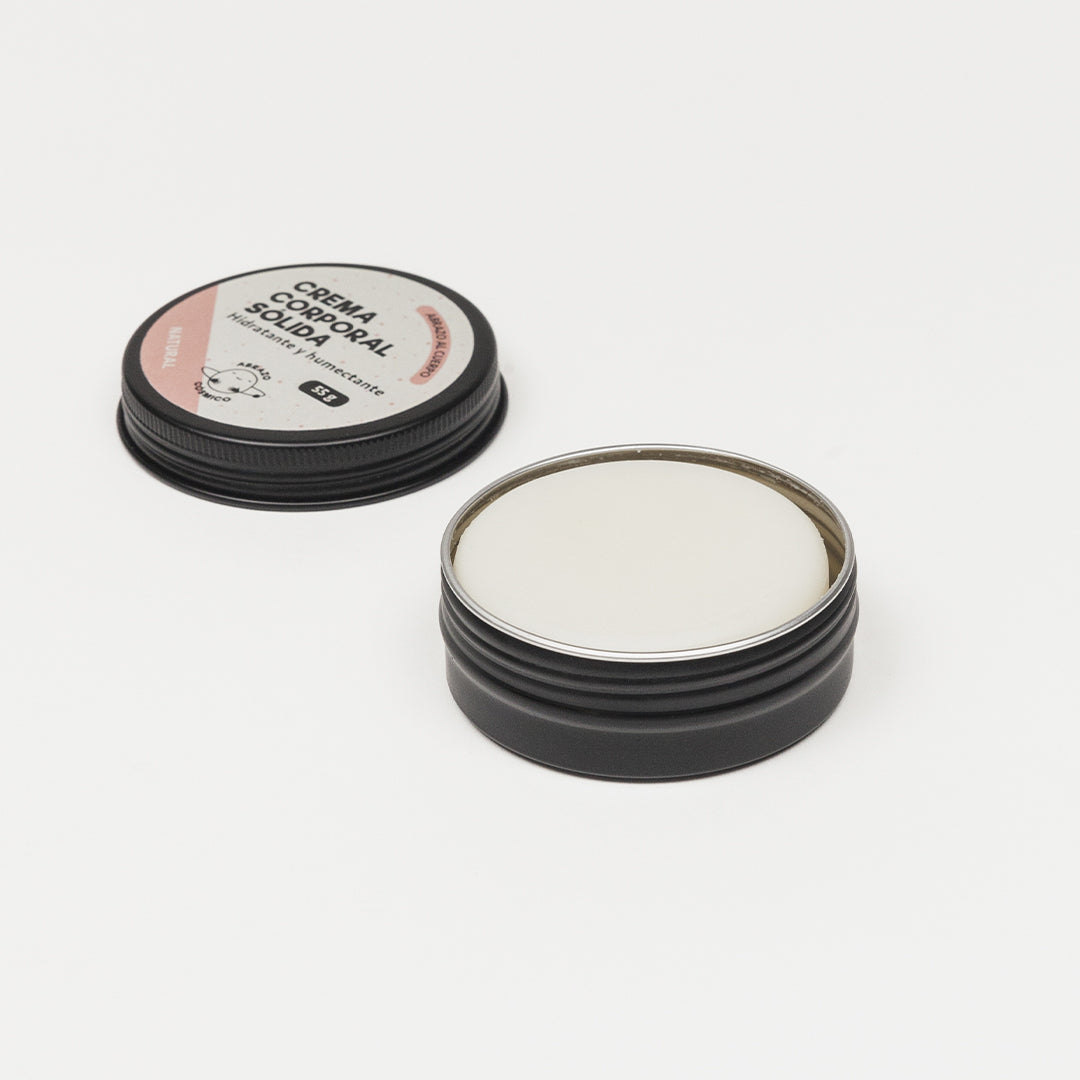CREMA corporal sólida 55g. - NATURAL, sin aroma