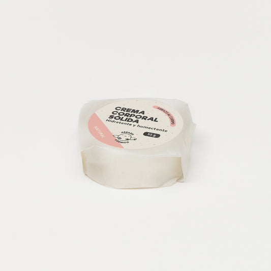 REPUESTO - CREMA corporal sólida 55g. - NATURAL, sin aroma