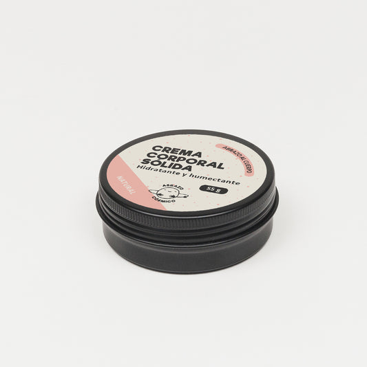 CREMA corporal sólida 55g. - NATURAL, sin aroma