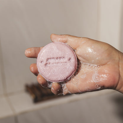 SHAMPOO sólido 75g. - GERANIO