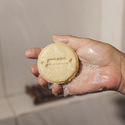 SHAMPOO sólido 75g. - MANZANILLA