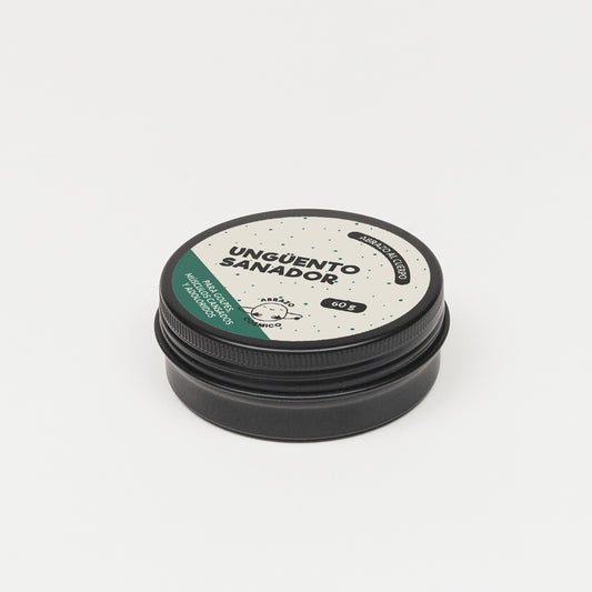 UNGÜENTO SANADOR 60g - para músculos cansados, adoloridos o golpes.