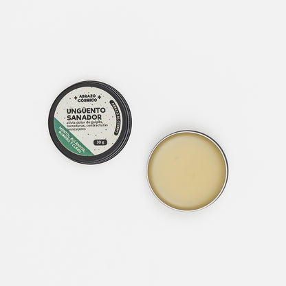 BOTIQUÍN CÓSMICO - 4 Ungüentos: Sanador, Reparador, PMS y Vaporub