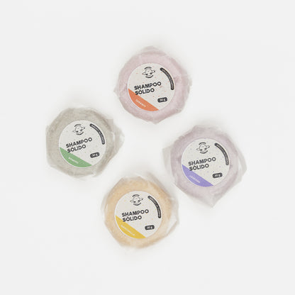 KIT DESCUBRE - 4 Shampoos: Geranio, Lavanda, Romero y Manzanilla
