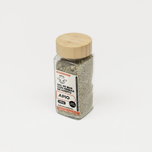 Sal de Mar con hierbas de huerto: APIO