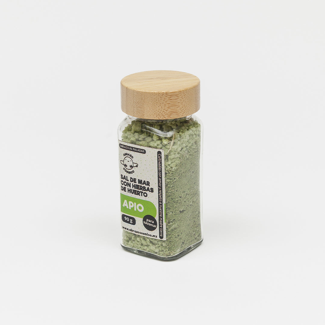 Sal de Mar con hierbas de huerto: APIO