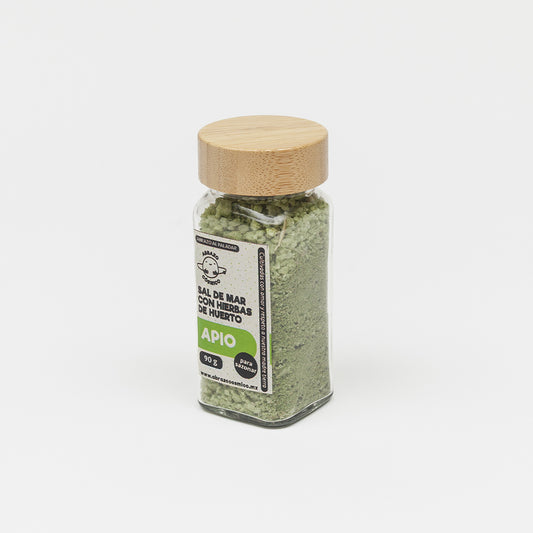 Sal de Mar con hierbas de huerto: APIO