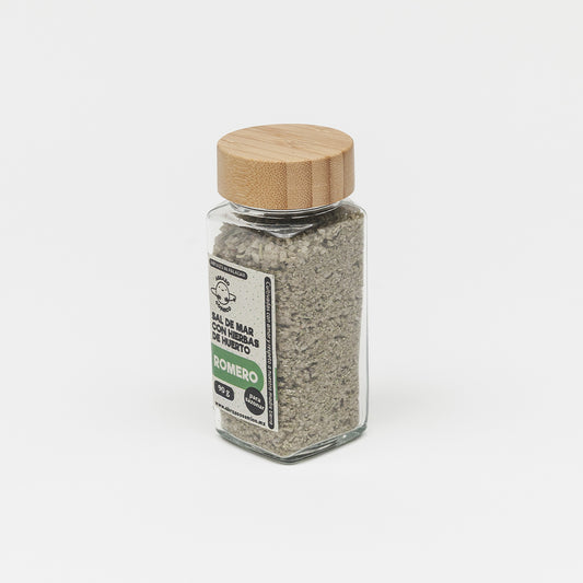 Sal de Mar con hierbas de huerto: ROMERO